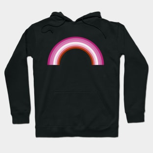 Lesbian Rainbow Flag Hoodie